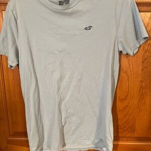 Hollister Sky Blue Short Sleeve Tee